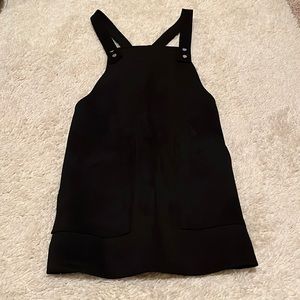 Velour Over all Dress